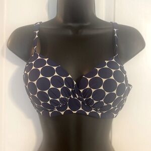 “BODEN” Polka Dot Bikini Top